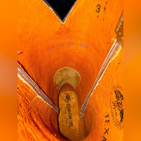 Texas Country Western Boot Grisly Cafe Rodeo Toe E50 Size 7.5 LNC - Picture 8 of 8